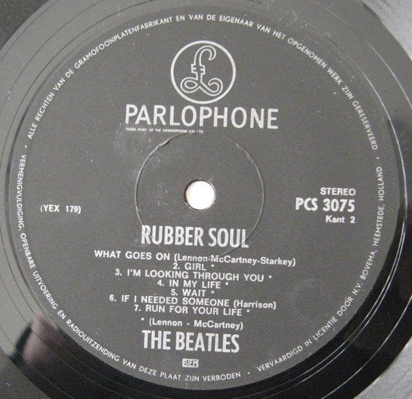 The Beatles : Rubber Soul (LP, Album)