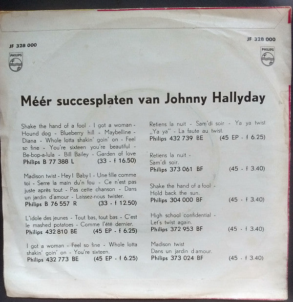 Johnny Hallyday : L'Idole Des Jeunes  (7", Single)