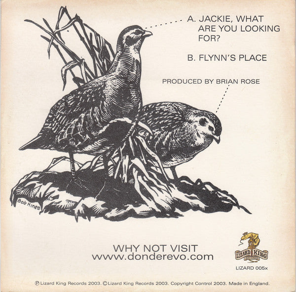 Donderevo : Jackie, What Are You Looking For? (7")