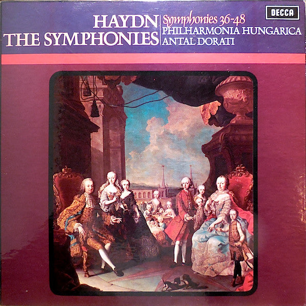 Haydn* - Philharmonia Hungarica, Antal Dorati : Symphonies 36-48 (6xLP + Box)