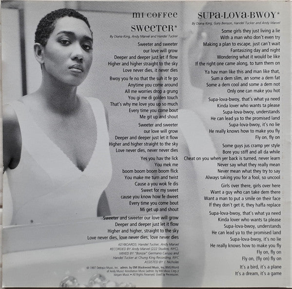 Diana King : Think Like A Girl (CD, Album, RE)