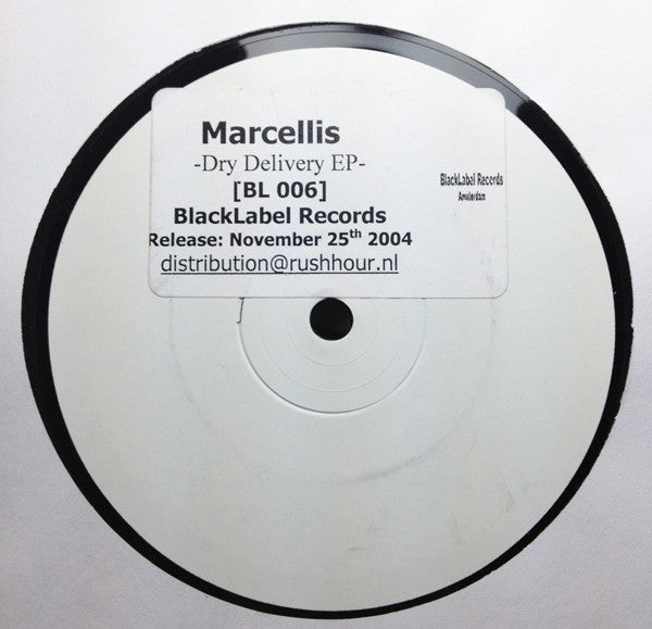 Marcellis : Dry Delivery EP (12", Promo, W/Lbl)