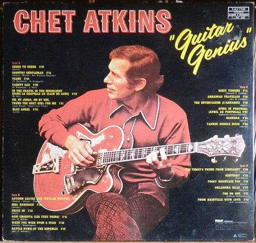 Chet Atkins : Guitar Genius (2xLP, Comp)