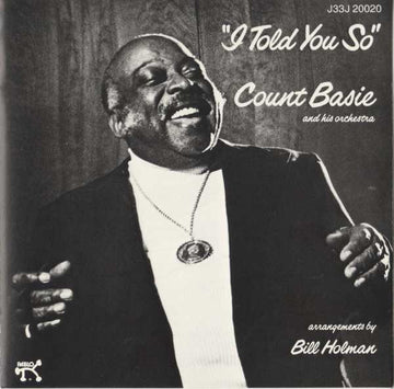 Count Basie Orchestra : I Told You So (CD, Album, RE)