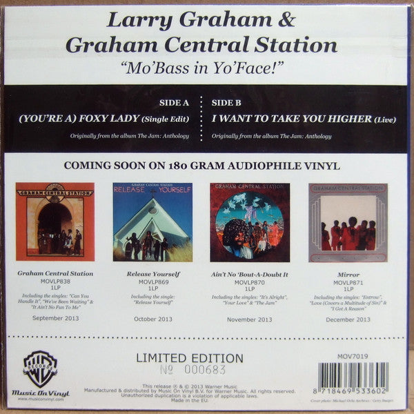 Larry Graham & Graham Central Station : (You're A) Foxy Lady (7", Ltd)