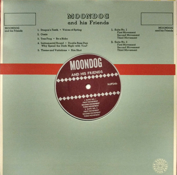 Moondog (2) : Moondog And His Friends (10", RE)