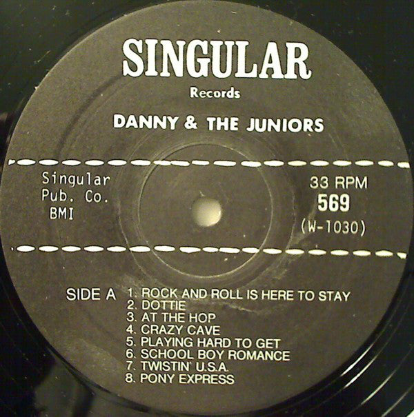 Danny & The Juniors : Rock And Roll Is Here To Stay (LP, Comp, M/Print)