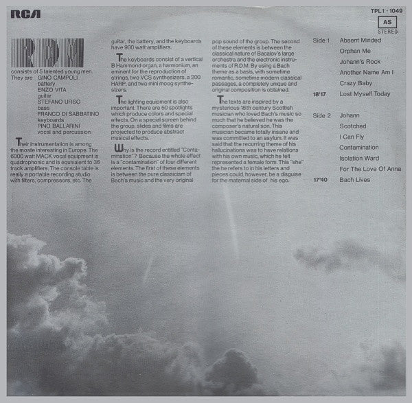 Il Rovescio Della Medaglia : Contamination (LP, Album)