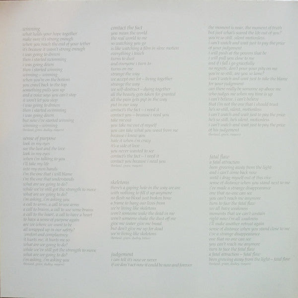 The Sound (2) : From The Lions Mouth (LP, Album, Gat)