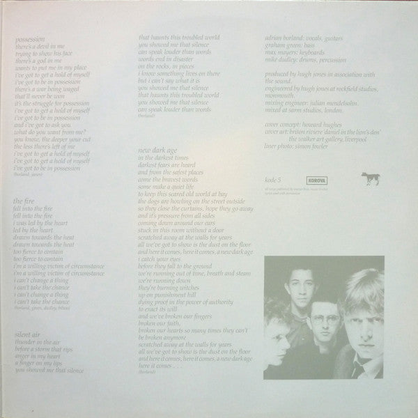 The Sound (2) : From The Lions Mouth (LP, Album, Gat)