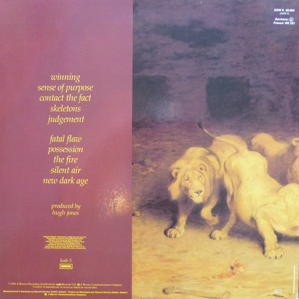 The Sound (2) : From The Lions Mouth (LP, Album, Gat)