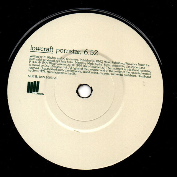 Lowcraft : Transcendental Meltdown (7")