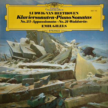 Ludwig van Beethoven, Emil Gilels : Klaviersonaten = Piano Sonatas No.23 »Appassionata«, No.21 »Waldstein« (LP)