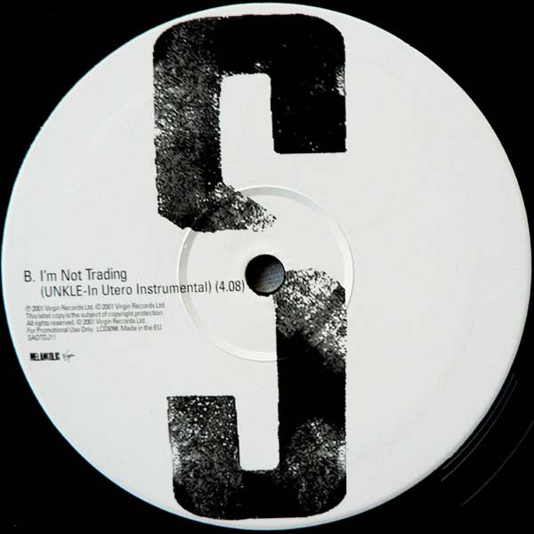 Sunna : I'm Not Trading (UNKLE Remixes) (12", Promo)