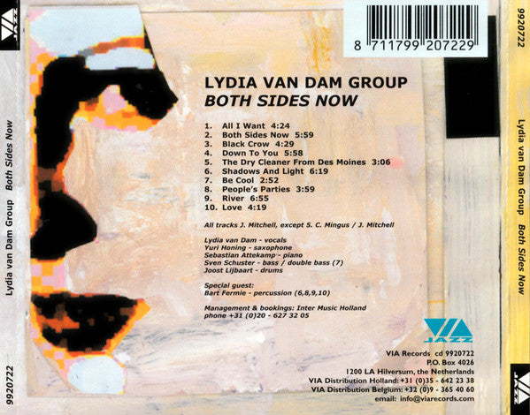 Lydia Van Dam Group : Both Sides Now (A Tribute To Joni Mitchell) (CD, Album)