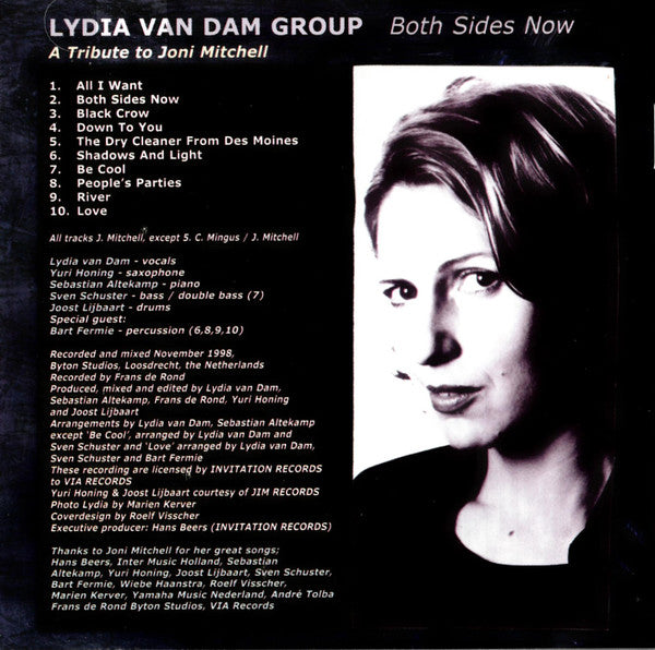 Lydia Van Dam Group : Both Sides Now (A Tribute To Joni Mitchell) (CD, Album)