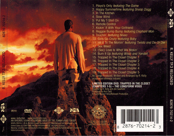 R. Kelly : TP.3 Reloaded (CD, Album + DVD-V, Ltd, NTSC)
