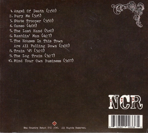 New Country Rehab : New Country Rehab (CD, Album)