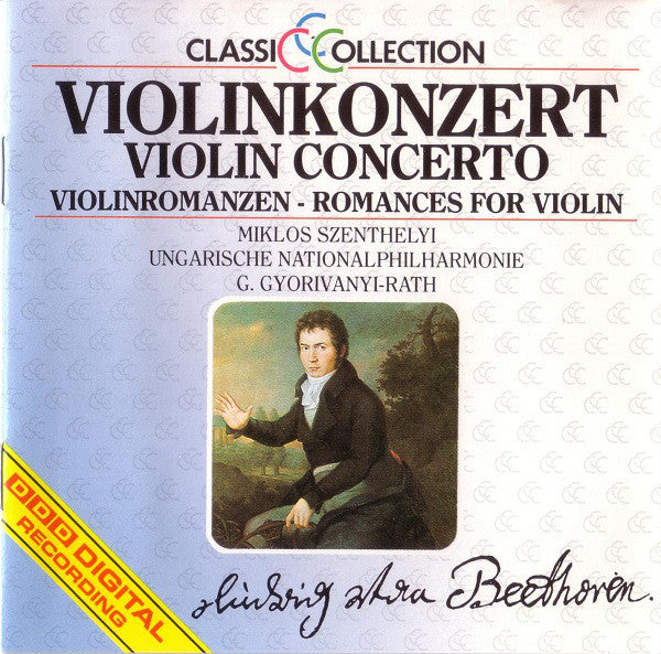 Ludwig van Beethoven : Violinkonzert - Violinromanzen (CD)