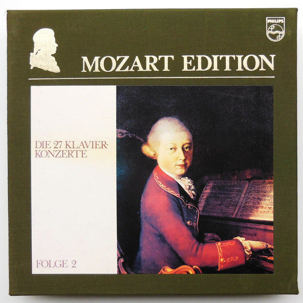 Wolfgang Amadeus Mozart, Ingrid Haebler : Mozart Edition 2 ● Die 27 Klavierkonzerte (13xLP + Box, Comp)