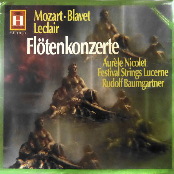 Wolfgang Amadeus Mozart, Michel Blavet, Jean-Marie Leclair : Flötenkonzerte (LP, RE)