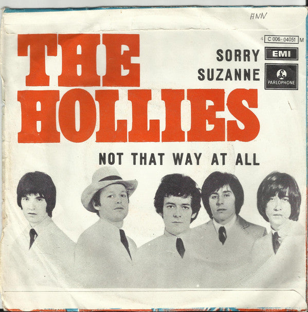 The Hollies : Sorry Suzanne (7", Single)