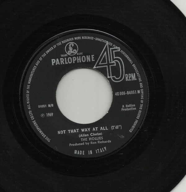 The Hollies : Sorry Suzanne (7", Single)