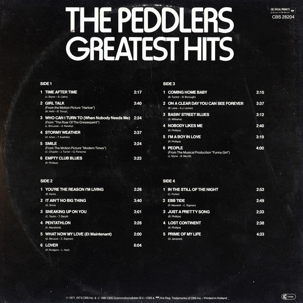 The Peddlers : Greatest Hits (2xLP, Comp)