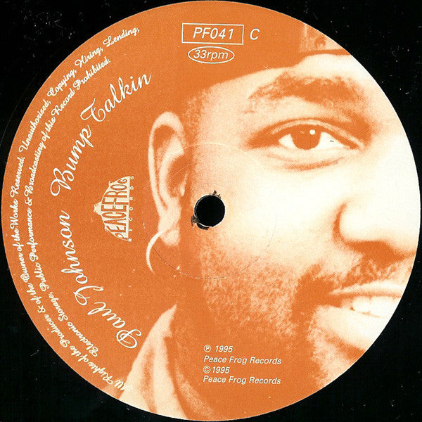 Paul Johnson : Bump Talkin (2x12", Album)