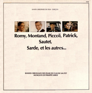 Philippe Sarde : Romy, Montand, Piccoli, Patrick, Sautet, Sarde, Et Les Autres... (LP, Comp)