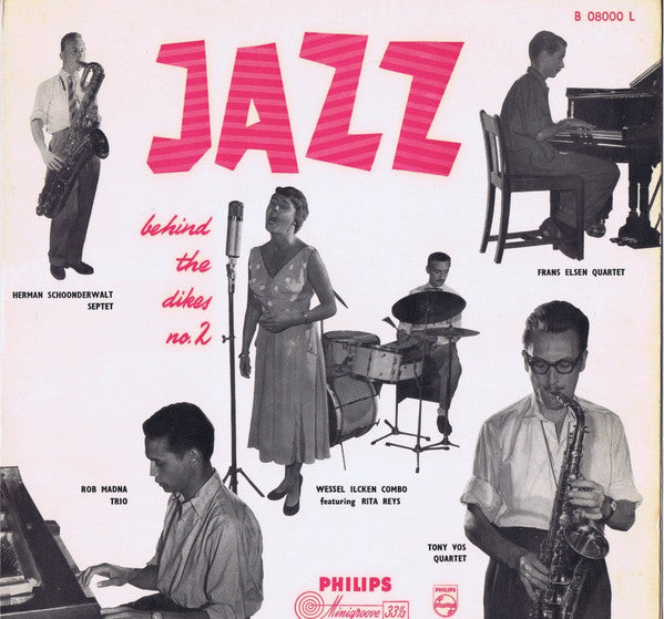 Various : Jazz Behind The Dikes No. 2 (LP, Comp)