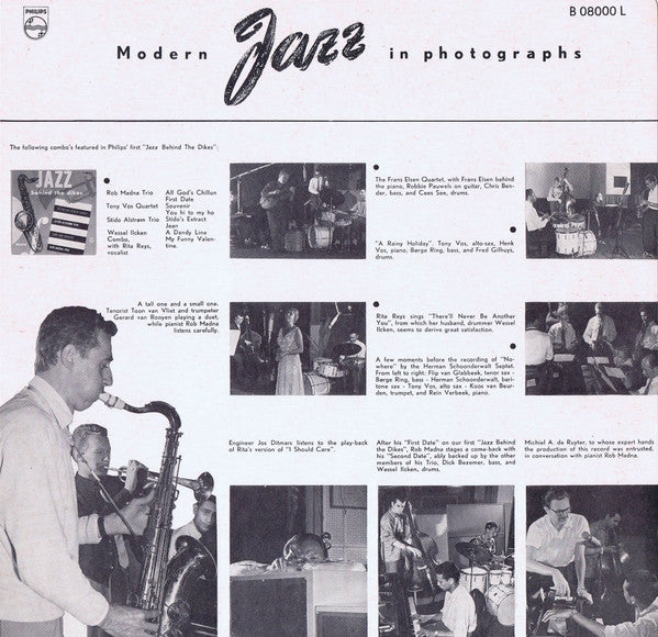 Various : Jazz Behind The Dikes No. 2 (LP, Comp)