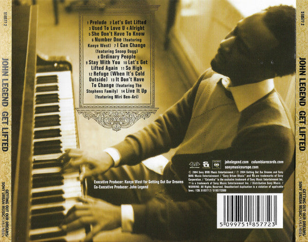 John Legend : Get Lifted (CD, Album)