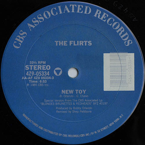 The Flirts : New Toy (12")