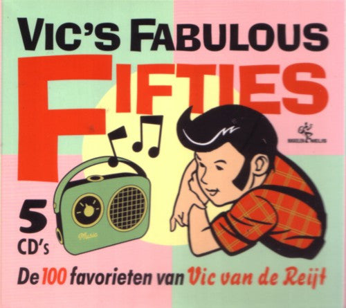 Various : Vic's Fabulous Fifties (De 100 favorieten van Vic van de Reijt) (5xCD, Comp)