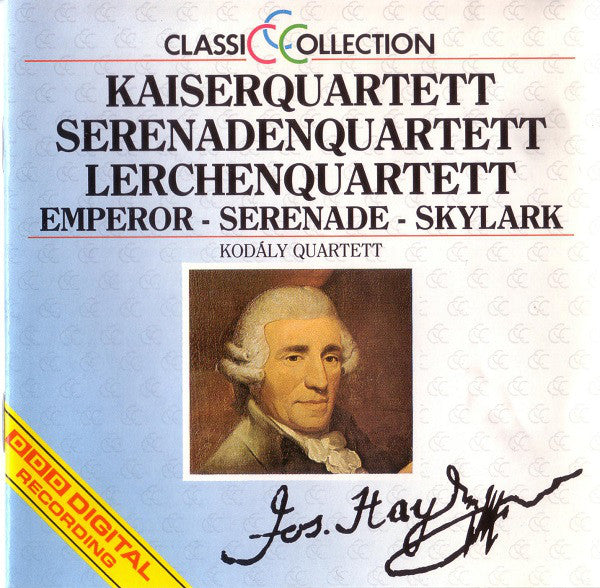 Joseph Haydn : Kaiserquartett - Serenadenquartett - Lerchenquartett (CD)