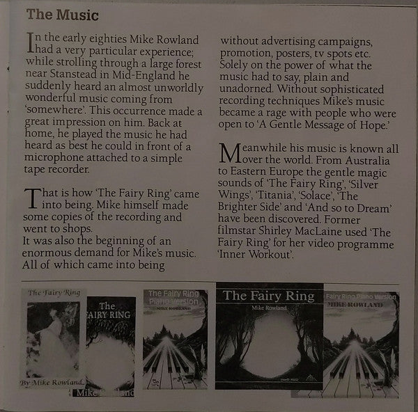 Mike Rowland (2), The Sylvan String Orchestra, Kate Williams (3) : Fairy Ring Suite  (CD)