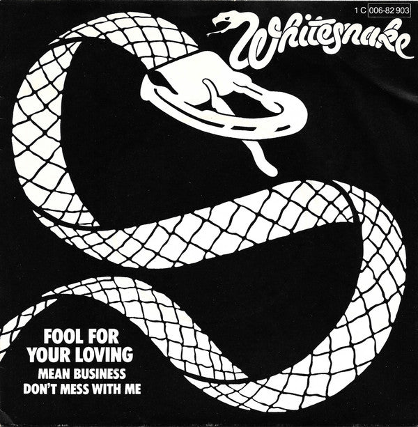 Whitesnake : Fool For Your Loving (7", EP)