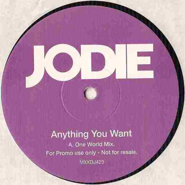 Jodie Wilson : Anything You Want (2x12", Promo)