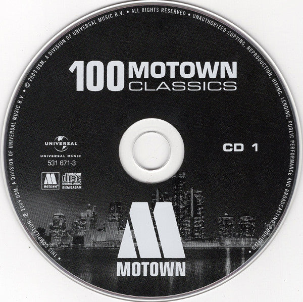 Various : 100 Motown Classics (5xCD, Comp)