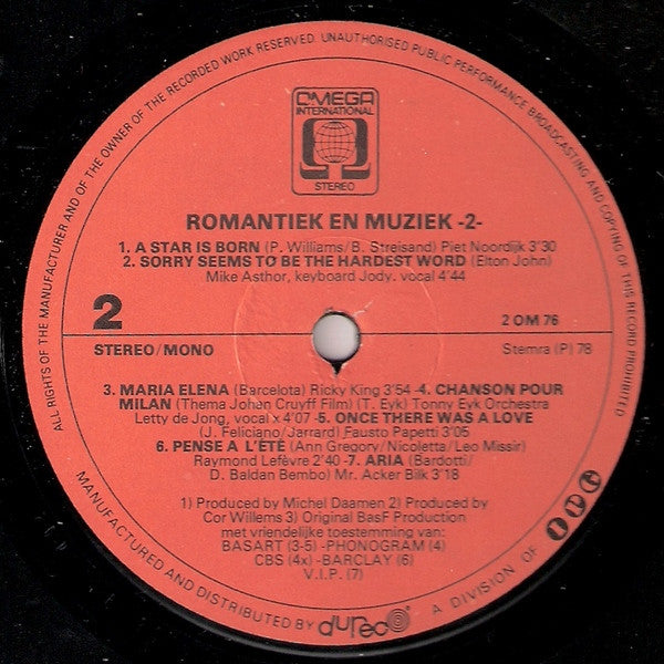 Various : Romantiek & Muziek (Deel 2) (2xLP, Comp)