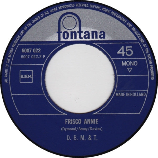 Dozy, Beaky, Mick & Tich : Mr. President / Frisco Annie (7", Single, Mono)