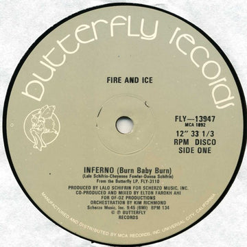 Fire And Ice (2) : Inferno (Burn Baby Burn) (12")