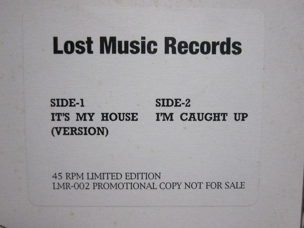 Risco Connection : It's My House (Version) / I'm Caught Up (12", Ltd, Promo, W/Lbl)