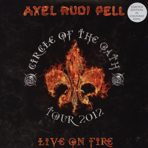 Axel Rudi Pell : Live On Fire (Circle Of The Oath Tour 2012) (LP, Yel + LP, Ora + LP, Red + Album, Ltd)