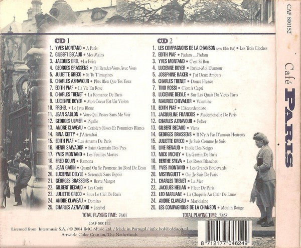 Various : Café Paris (2xCD, Comp)
