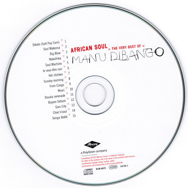 Manu Dibango : African Soul > The Very Best Of < (CD, Comp)