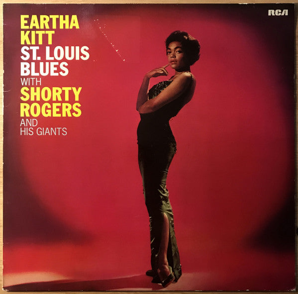 Eartha Kitt With Shorty Rogers And His Giants : St. Louis Blues (LP, Album, Mono, RE)