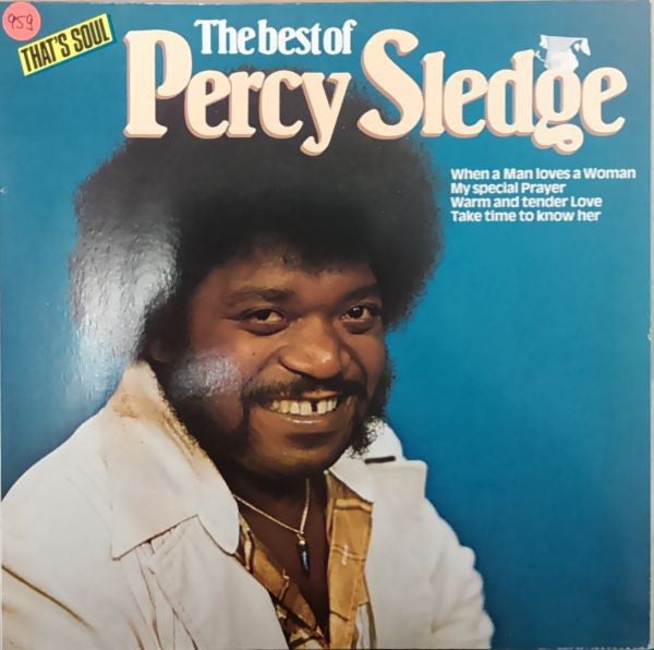 Percy Sledge : The Best Of Percy Sledge (LP, Comp)