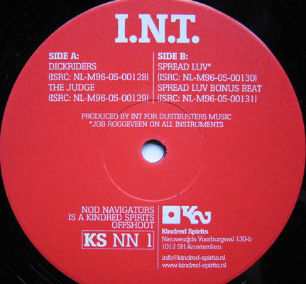 I.N.T. : Dickriders (12")